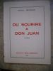 Du sourire a Don Juan - Poemes. Raoul Raynaud