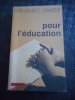 Pour l'education. Fernando Savater