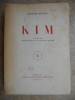 Kim - Traduit par Louis Fabulet et Ch. Fontaine Walker . KIPLING Rudyard 