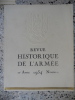 Revue historique de l'armee - 10e annee - 1954 - Numero 1. Collectif