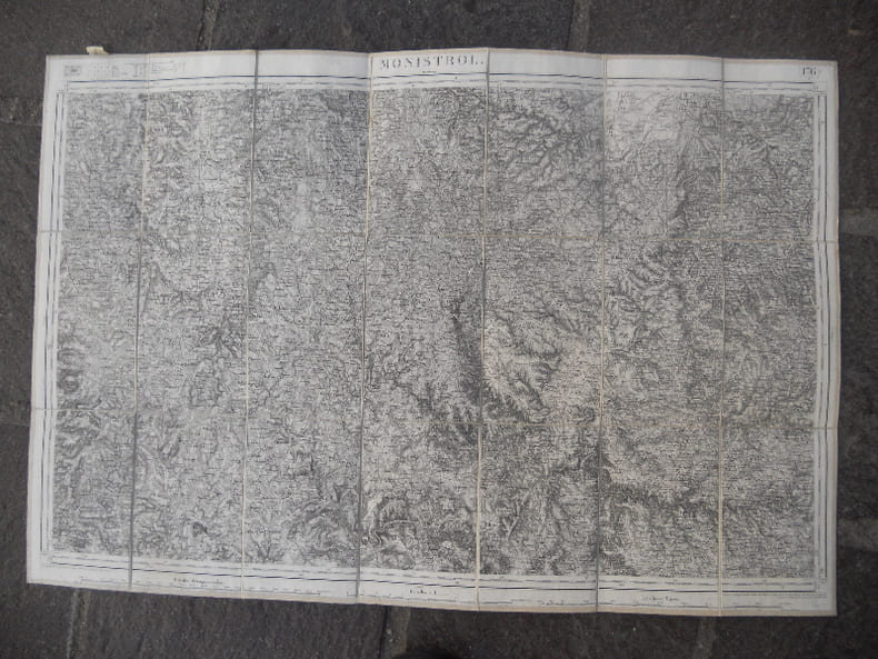Carte d'etat major - Monistrol. Divers