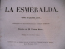 La Esmeralda. Louise Bertin / Victor Hugo