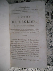 Philosophes des trois premiers siecles de l'eglise - ou - Portraits historiques des philosophes payens qui ayant embrasse le christianisme en sont devenus les defenseurs par leurs ecrits