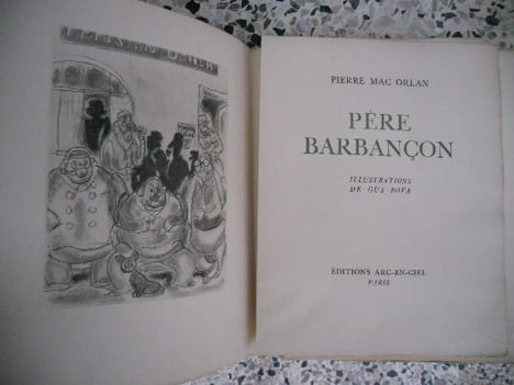 Pere Barbancon - Illustrations de Gus Bofa. Pierre Mac Orlan / Gus Bofa
