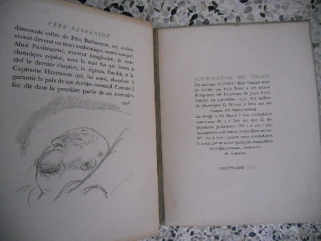 Pere Barbancon - Illustrations de Gus Bofa. Pierre Mac Orlan / Gus Bofa
