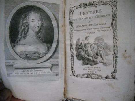 Lettres de Ninon de L'Enclos au marquis de Sevigne. Ninon de L'Enclos