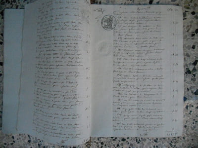 Inventaire a Nogent apres le deces de M. Francois Grandsire