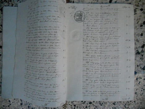 Inventaire a Nogent apres le deces de M. Francois Grandsire. Anonyme