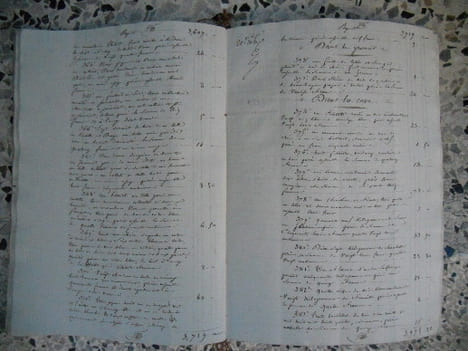 Inventaire a Nogent apres le deces de M. Francois Grandsire. Anonyme