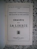 Federation internationale des societes de philosophie - Enquete sur la liberte. Collectif