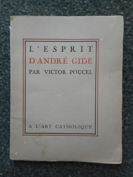 L'esprit d'Andre Gide. Victor Poucel