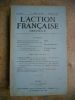 L'Action Francaise - 14eme annee T XXXII n.277 du 15 octobre 1913. Fagus / Leon de Montesquiou / H. Dutrait-Crozon / Garagnol