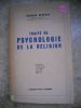 Traite de psychologie de la religion. Georges Berguer