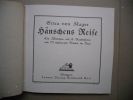 Hanschens Reise - Ein Marchen mit 8 Buntbildern und 25 schwarzen Friesen im Text. Erica von Kager
