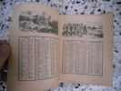 1900 - L'armee francaise - Almanach annuaire - Emplacement des troupes, armee territoriale, convocations et appels, marine et colonies, grandes ...