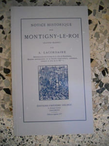 Notice historique sur Montigny-le-Roi (Haute-Marne) 