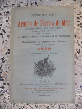 Coopération libre des armees de terre et de mer. Anonyme