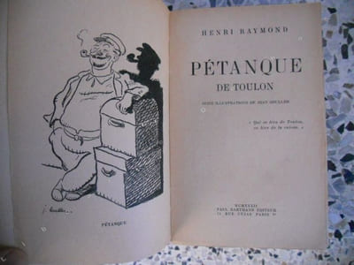 Petanque de Toulon - Seize illustrations de Jean Bruller