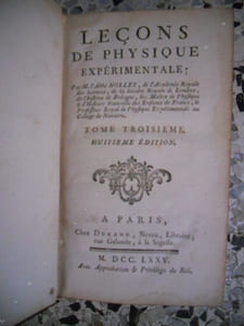 Lecons de physique experimentale - Tome troisieme - Huitieme edition