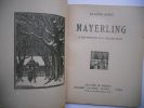 Mayerling - 41 bois originaux de L. William Graux . Claude Anet / L. William Graux 