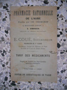 Pharmacie rationnelle de l'Aube a Troyes