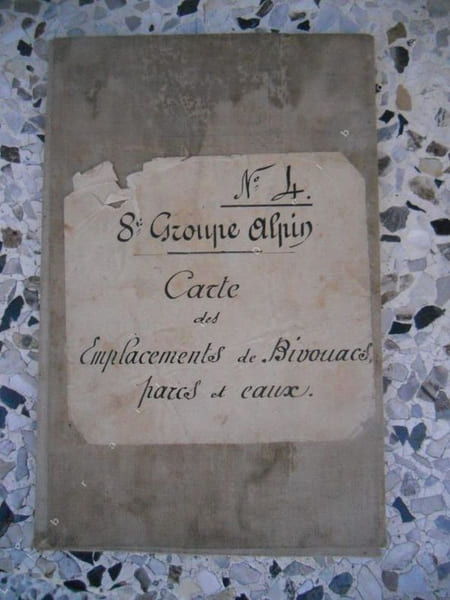 Carte entoilee de la region de Thorame-Haute, des vallees du Verdon et de la Vaire . Collectif 
