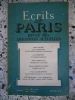Ecrits de Paris - Revue des questions actuelles - N. 65 - Mars 1950    . Michel Dacier - Leo Massenon - Alfred Fabre-Luce - Maurice Martin du Gard - ...