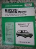 Etudes & documentation de la Revue Technique Automobile - Renault "5" "Supercinq" moteur 956 et 1108 cm3  C-TC-L-GL-TL-GTL. Collectif   