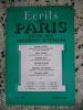 Ecrits de Paris - Revue des questions actuelles - N. 225 - Avril 1964 . Michel Dacier - Paul Werrie - Edmond Ruby - Jacques Isorni - Georges de ...