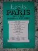 Ecrits de Paris - Revue des questions actuelles - N. 191 - Mars 1961 . Michel Dacier - Andre Michel - FrankMac Millan - Henry Bordeaux - Bernard Fay - ...