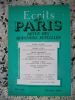 Ecrits de Paris - Revue des questions actuelles - N. 153 - Octobre 1957 . Michel Dacier - Georges Aimel - Louis le Guillou - Henri Massis - Nicolas ...
