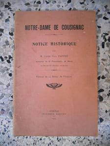 Notre-Dame de Cousignac - Notice historique 