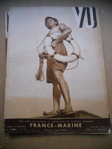 Magazine VU - France-Marine le reportage de Georges Simenon - numero 172 - 1931