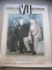 Magazine VU - Clemenceau et Georges Monet sur la scene - Ce que l'on a vu au Salon de l'automobile - 1929 . Collectif 