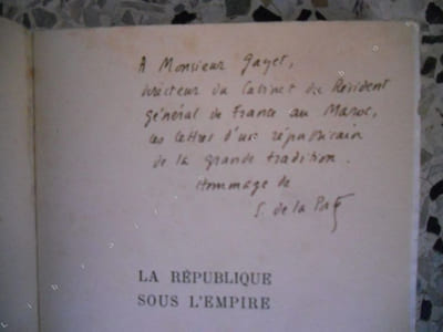 La Republique sous l'Empire - Lettres (1864-1870) reunies et annotees par Suzanne de la Porte - Preface de Maurice Sarraut - En appendice quatre lettres de Gambetta a Allain-Targe