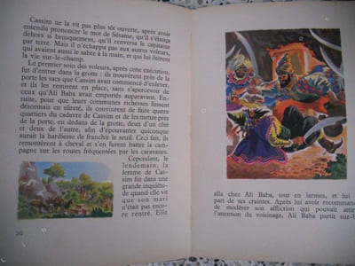 Ali-Baba et les 40 voleurs - Traduction de A. Galland, adaptation de J. Sabran, illustrations de Guy Sabran 