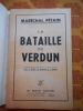 La bataille de Verdun . Marechal Petain 