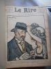 Le Rire - 1923 et 1924 - Revue numero 205 a 307 en deux volumes . Collectif 