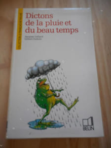 Dictons de la pluie et du beau temps