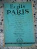 Ecrits de Paris - Revue des questions actuelles - N. 83 - Septembre 1951. Michel Dacier - Jean Pleyber - Henri Charlier - Alfred Fabre Luce - Henri ...