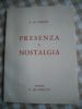 Presenza e Nostalgia . A. N. Curioni 