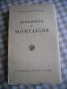 Modernita di Montaigne . Maria Luisa Belleli 