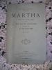 Martha - opera en quatre actes - Par de Saint-Georges musique de F. de Flotow  . Saint-Georges / F. de Flotow 