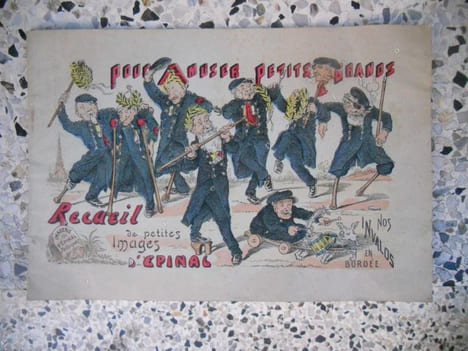 Pour amuser petits & grands - Receuil de petites images d'Epinal - Nos invalides en bordee . Collectif  