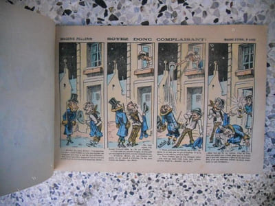 Pour amuser petits & grands - Receuil de petites images d'Epinal - Nos invalides en bordee