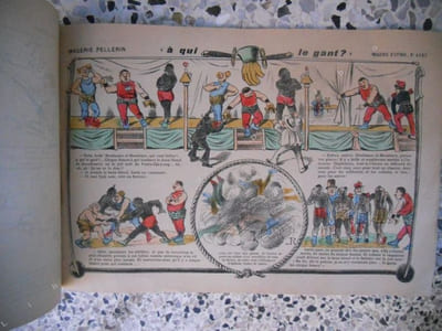 Pour amuser petits & grands - Receuil de petites images d'Epinal - Nos invalides en bordee