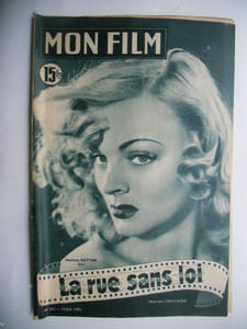 La rue sans loi - "Mon Film" n° 251