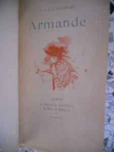 Armande - Illustrations en noir dans et hors texte de Marold 