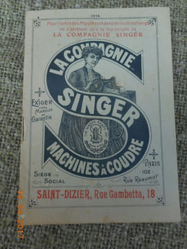 Compagnie Singer - Machines a coudre . Anonyme