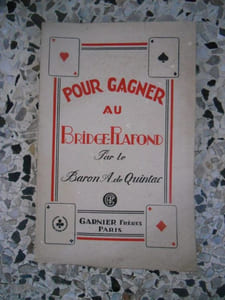Pour gagner au bridge-plafond